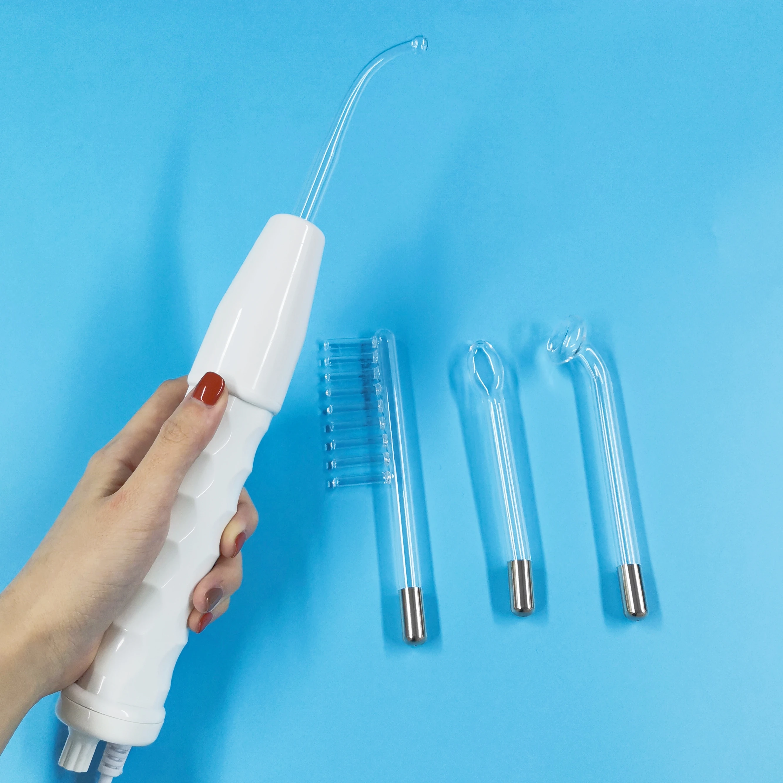 Wholesale Portable Handheld High Facial Frequency with 4 Pcs Argon Gas Wand