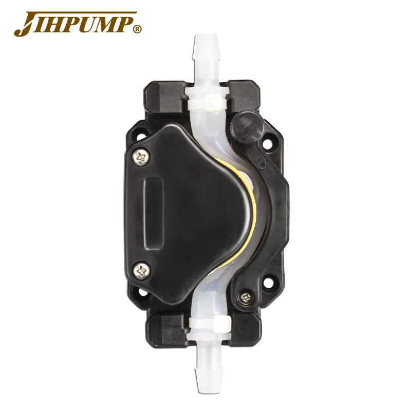 JIHPUMP Small Coffee Beverage Vending Machine DC Peristaltic Pump 12V 24V with Food Tubing peristaltic dosing pump