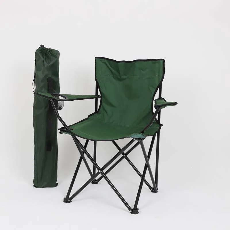 Cheap Price Camping Folding Chair Outdoor Portable Metal Beach Chair Wholesale Foldable Lightweight Camping Chair
