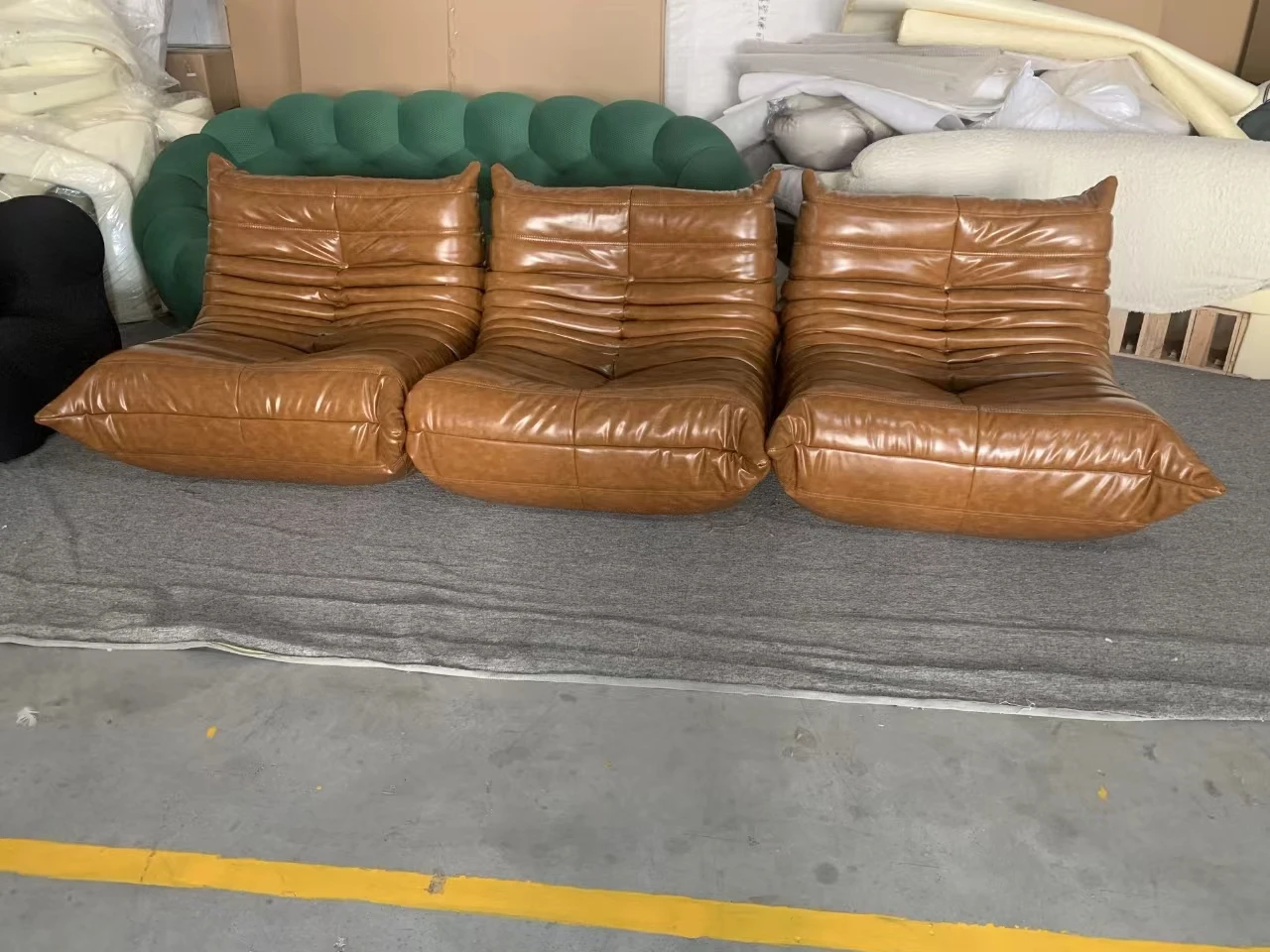 Reasonable Price Industrial To-go 3 Seater Leather Sofa Set to-go Sofa Genuine Leather For Living Room