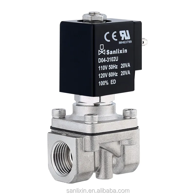 ZS SS Series 2/2way Zero Press Differential Solenoid Valve
