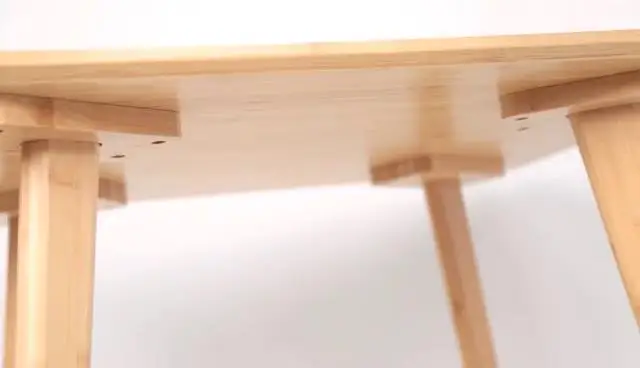 Kids Bamboo Wooden Table and 2 Chairs Set Children Activity Table Set Baby Furniture Children Table and Stool Set Desk