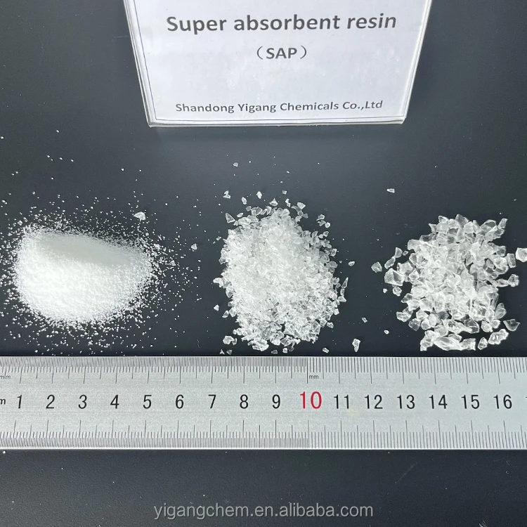 Water Hydrogel SAP Super Absorbent Polymer Potassium Polyacrylate KPAM for Agriculture Planting Use