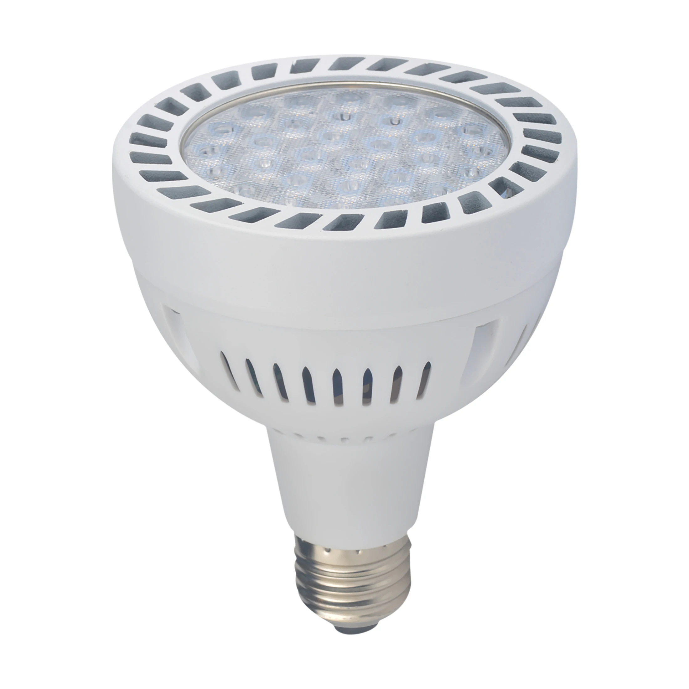 JHOW P5045 High Quality Round Led Bulb Lamp All white shell COB 45W Par30 Spot Light