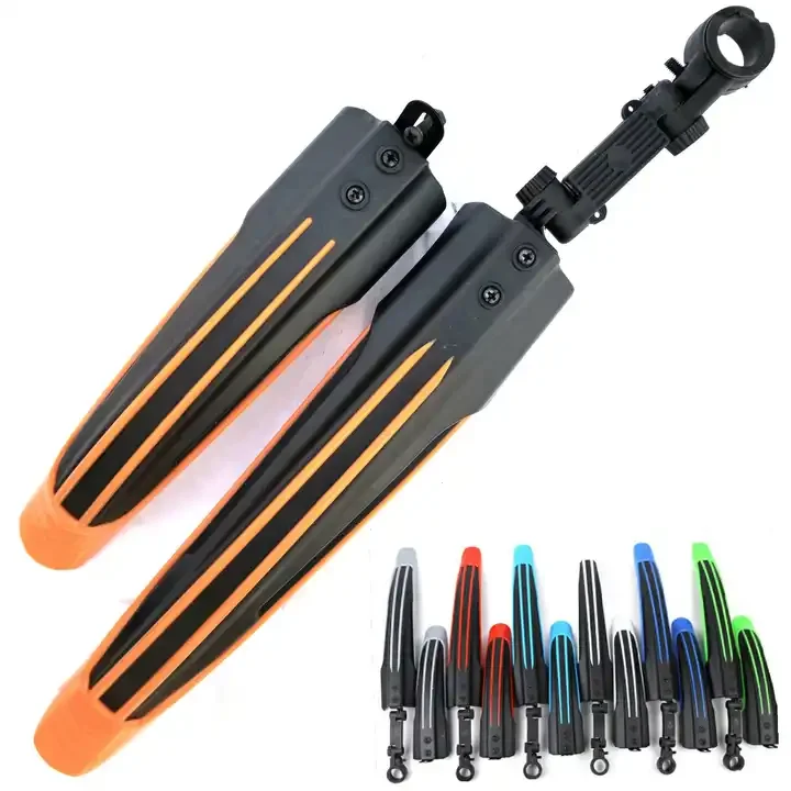 2024 High Quality Colorful bike fenders front and rear bicycle mudguard mtb