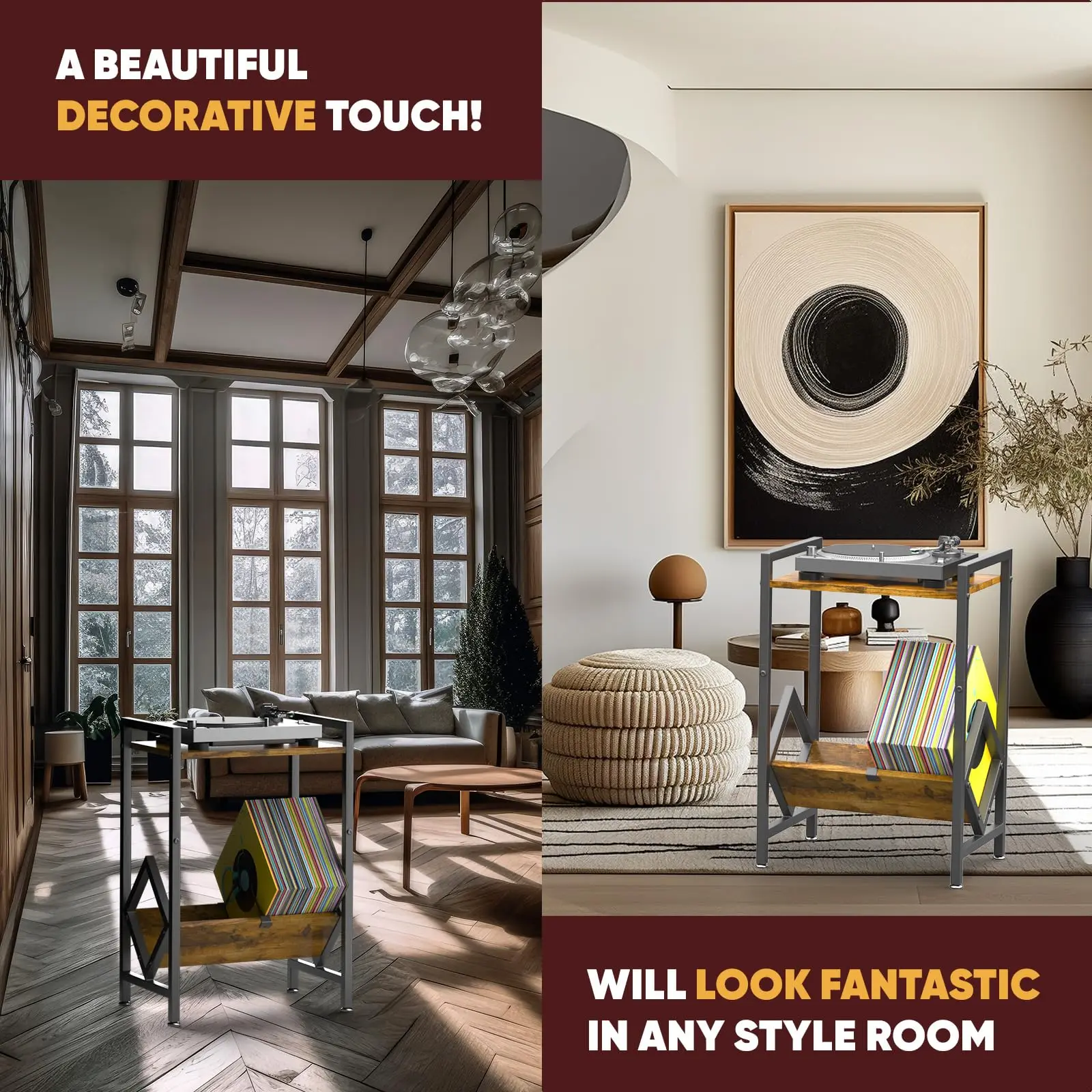 Wholesale Vinyl Record Storage Holder Magazine Album Rack