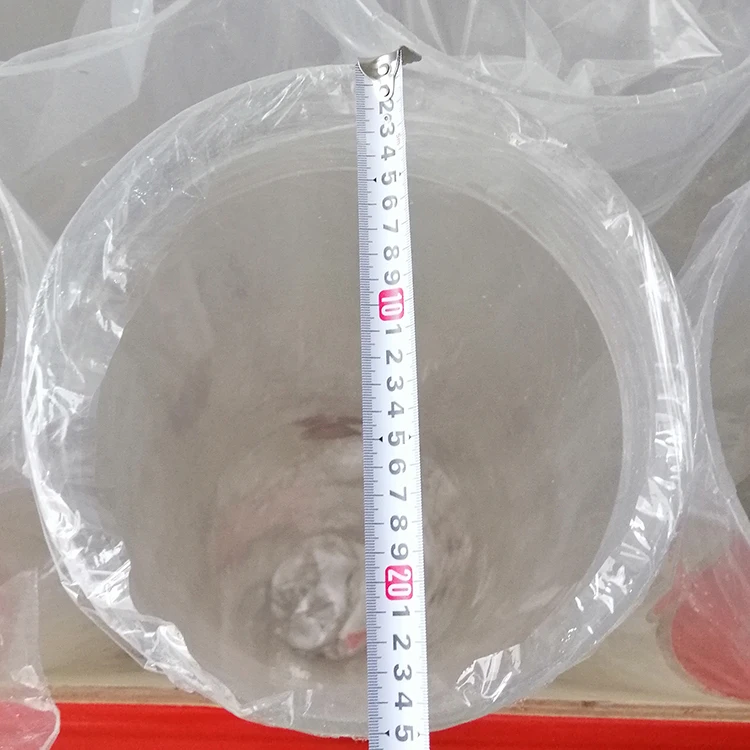 High transparency diameter 250mm clear pmma round pipe plastic transparent acrylic cylinder tube