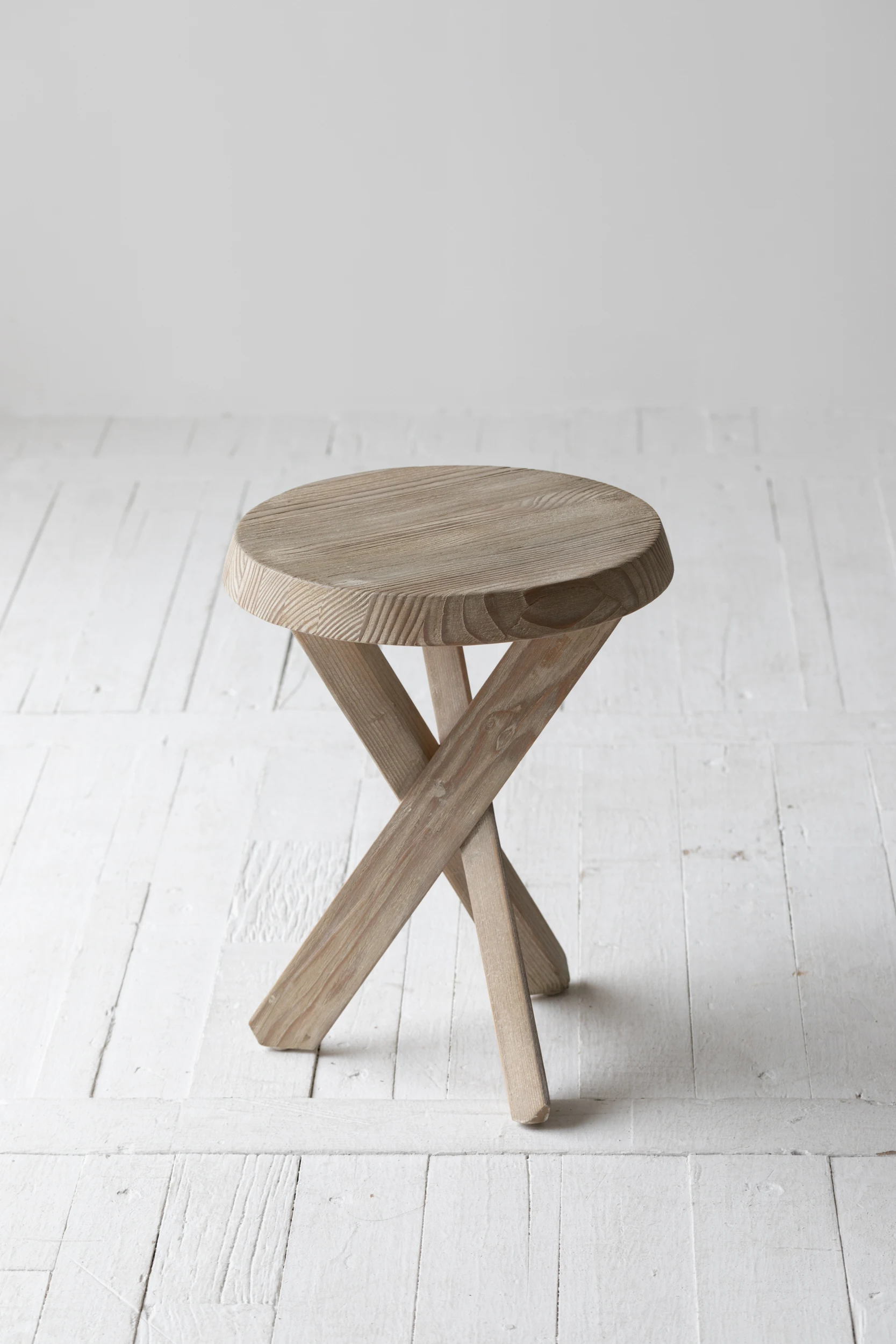 Mid century Vintage Style Multifunctional Reclaimed Wooden Side Table Wood Decoration End