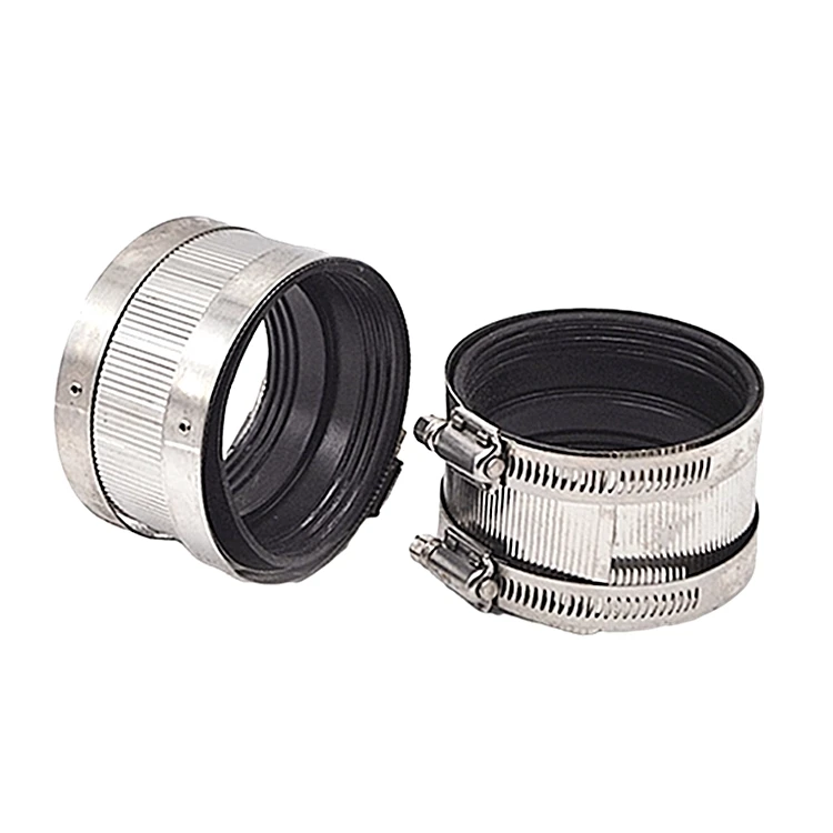 Heavy duty stainless steel type A coupling hose clamp