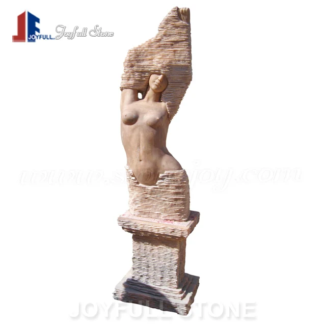 
Modern Marble art Sculpture carvings nake lady Figure Statue 