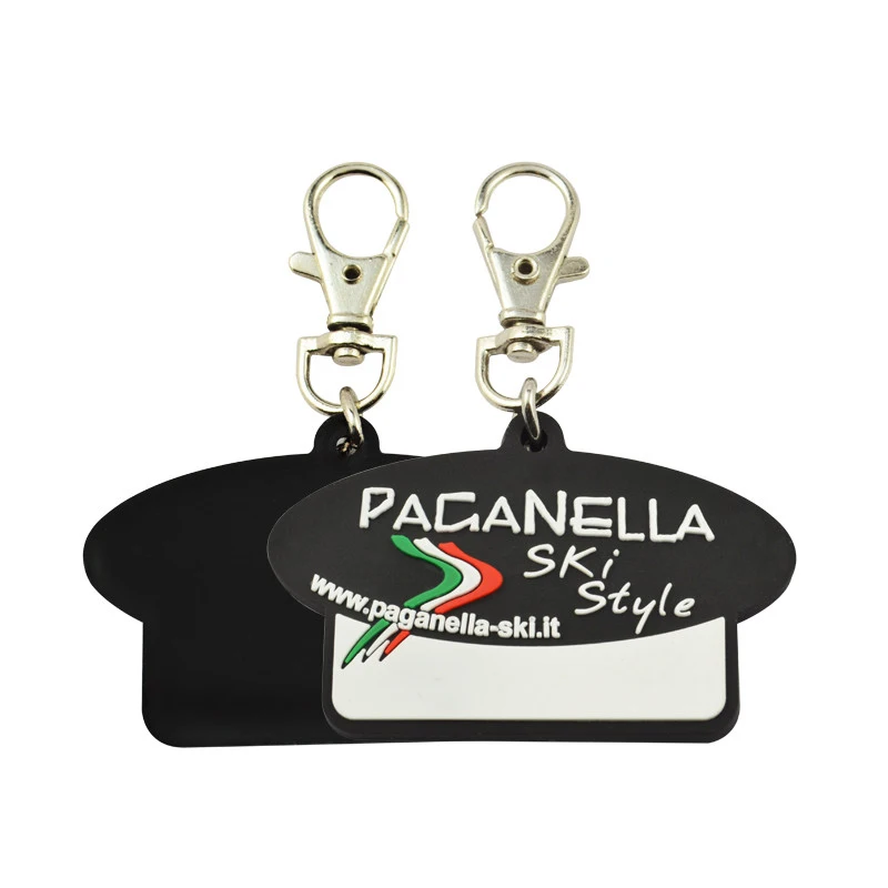 Custom Company Logo Metal Die Cast Metal resin Keychain Maker plastic key chains