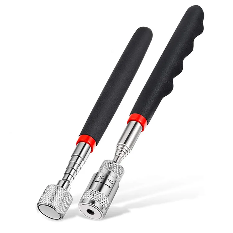 8LB LED light Extendable Telescopic Adjustable Magnet Stick Magnetic Pick Up pickup Tool Stick with LED light