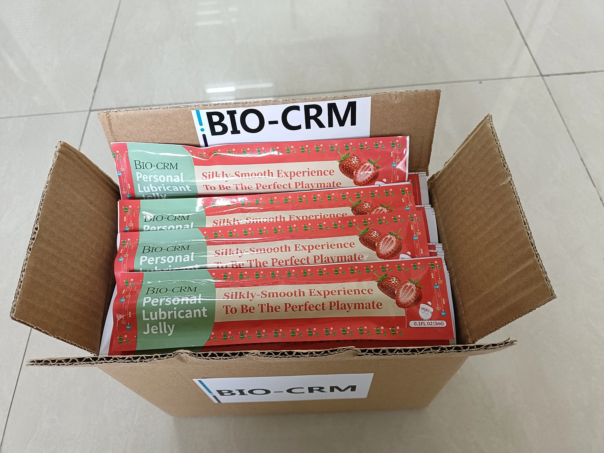 No Hormone moisturizing Christmas Promotion Water Based  Sexual Lubricant Jelly in Stocks