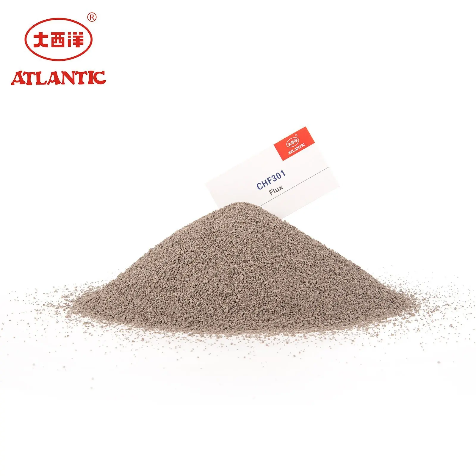 Atlantic Factory Wholesale High Quality CHF301 Cao Sio2 Sintered Flux for Submerged Arc Welding