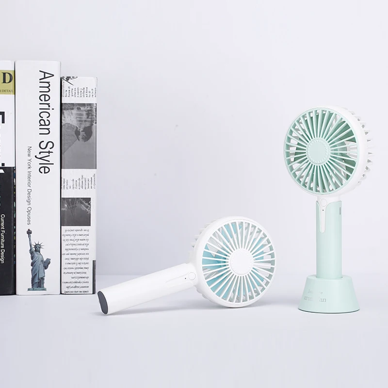 New Design Aroma Diffuser Portable Handy Mini Electric Fan handheld fan with battery