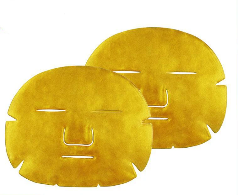 Private Label Custom 24K Gold Hydrogel Mask Collagen Crystal Gold Mask Sheet Collagen Wholesale Manufacturer