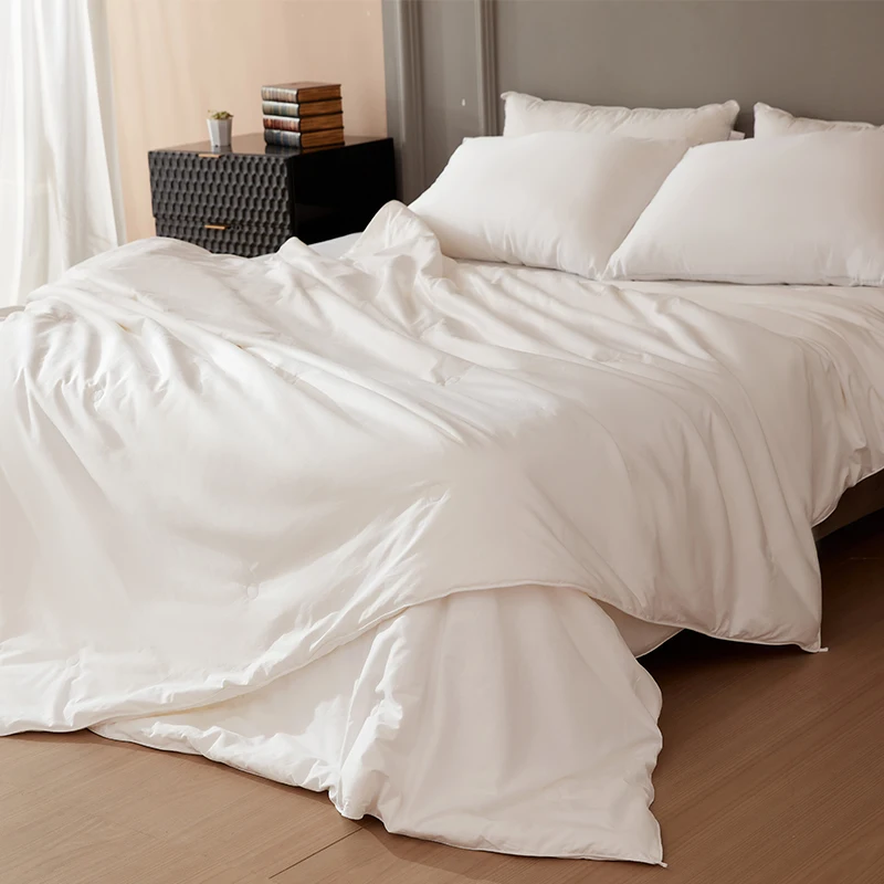 Cooling Soft Luxury Moisture-Wicking Moisture Wicking And Thermoregulating Hotel Kids Fluffy Baby Quilt Duvet Silk
