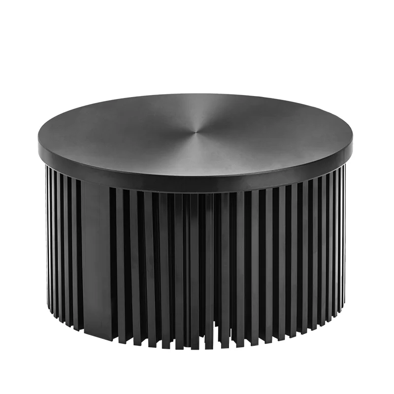 Shenzhen LIKE Diameter 180mm Height 100mm Aluminum Led Light Radiator Heatsink Heat Sink For Pcb 120W