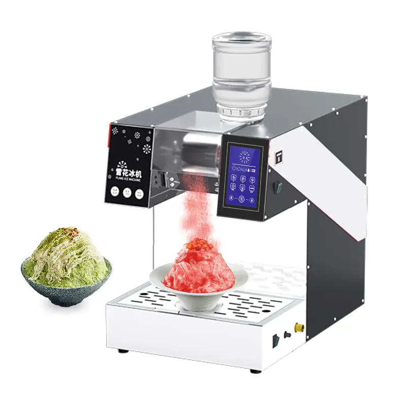 Bingsu machine ice crusher snow flake ice machine automatic small Korean bingsu machine snow ice maker for sale