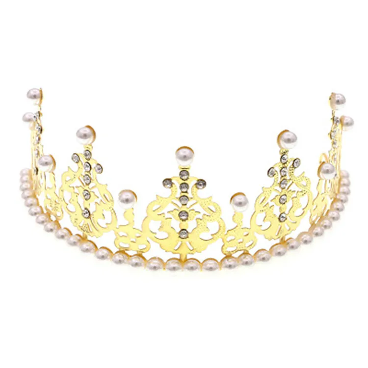 Customize Party Decorations Cake Topper Birthday Party Supplies Cake Decorations Beads Crown