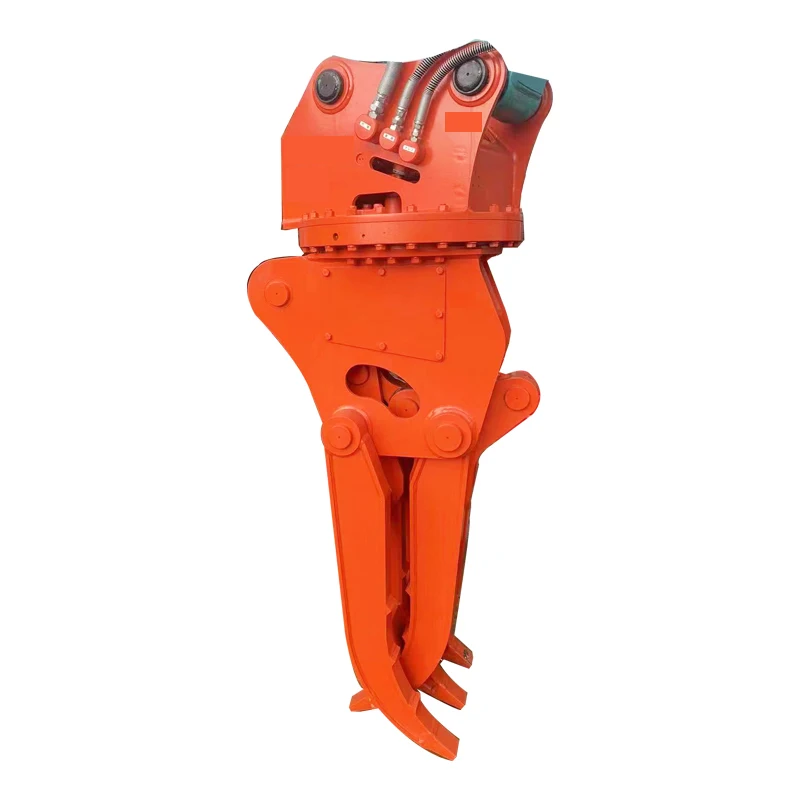 Scrap Iron Purchasing Station With Steel Grabber Excavator Driven Hydraulic Rotary Wood Gripper Waste Material Grabber Price
