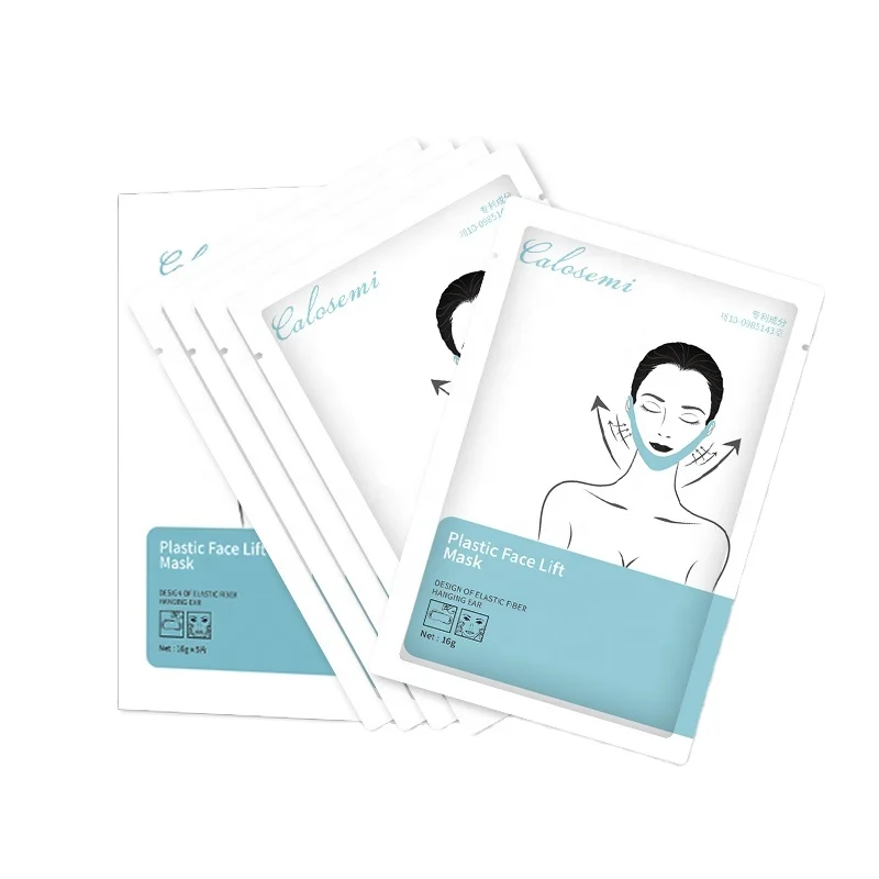 2023 Private Label  V Line Face Mask Double Chin Firming Patch V-Line Shape Lifting Slimming Face Mask