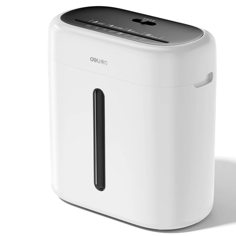 A Paper Shredder with an Appearance Level Deli G10 (White)(Set)