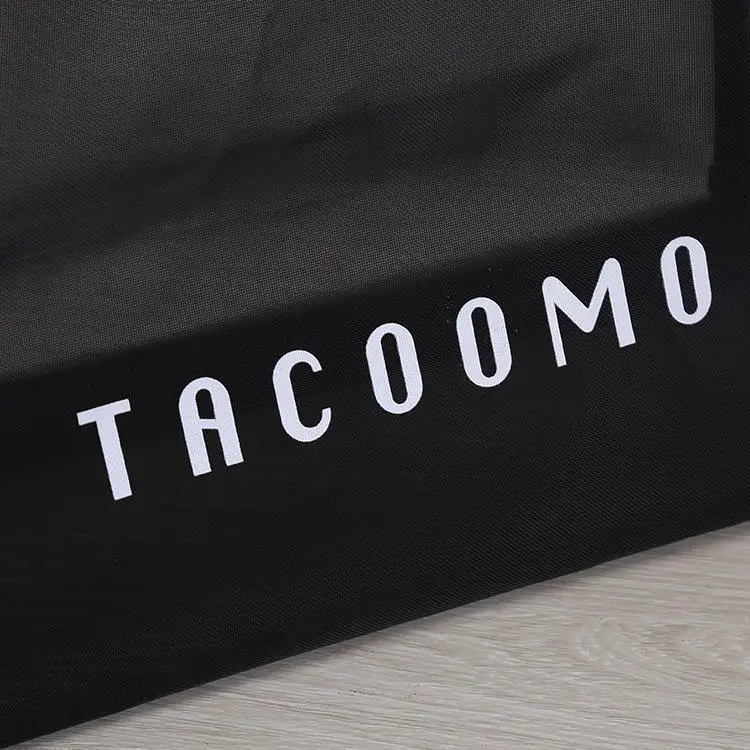 Cheap High quality custom design with logo reusable nylon wire mesh beach shopping tote bag Mesh Beach Bag