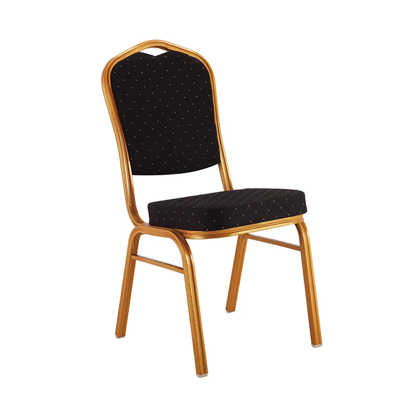 
Hotel Furniture Metal Frame Conference Banquet Wedding Soft Package Hotel Chairs Guest Room Furniture Resort 
