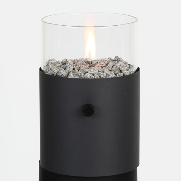 CE certified mini table top gas lantern  with fire guard factory direct desktop gas fireplace for both indoor and outdoor use