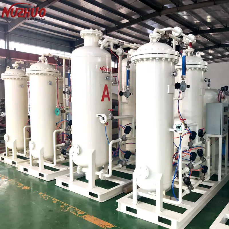 NUZHUO 2024 Factory Wholesale Container Type Oxygen Generator Plant PSA O2 Generator With Cylinder Fill