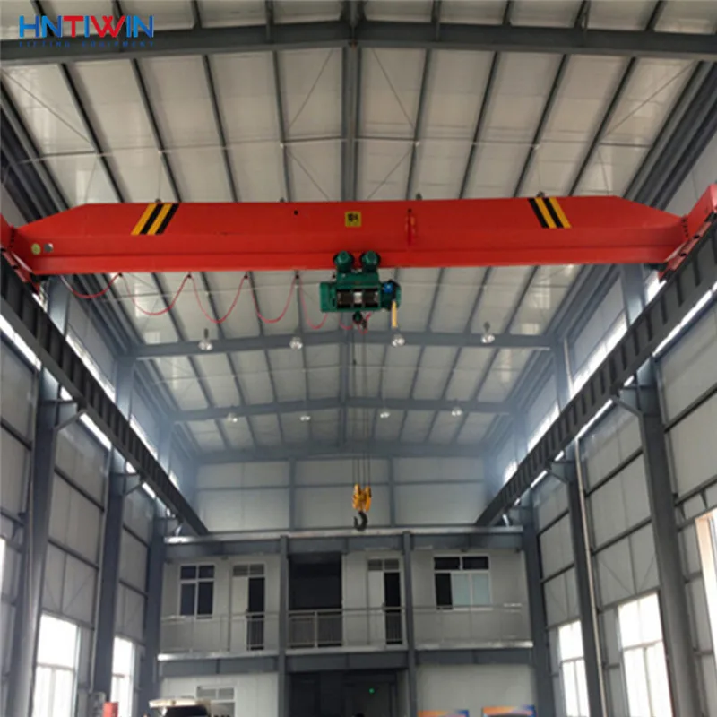 Top sale Single girder hoist traveling 10 tone swl overhead crane 10t 12m for sale