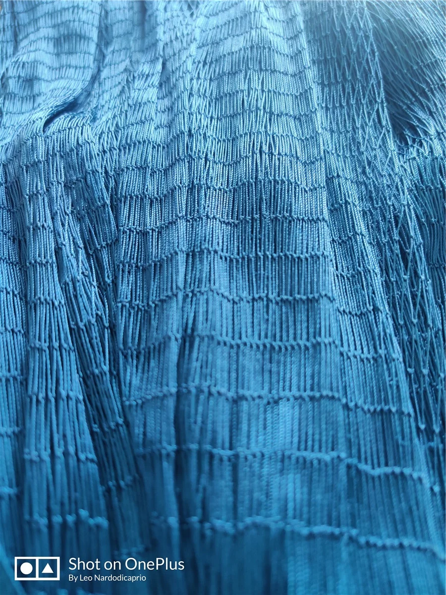 Africa High Quality Blue Fishing Net polyester fishing net  red de pesca fishing nets china