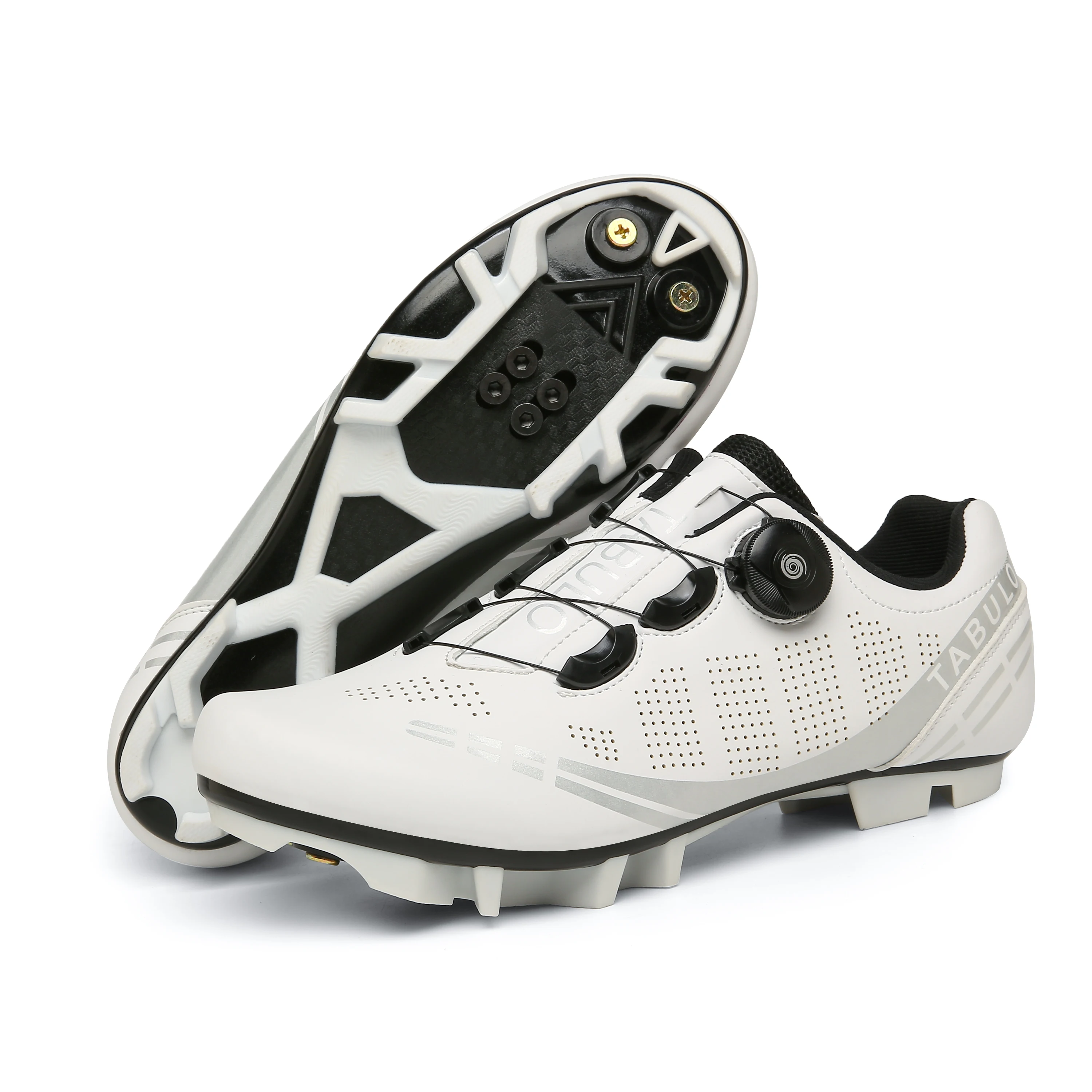 2022 New Cycling MTB Shoes with Clits Men Route Cleat Road Dirt Bike Speed Flat Sneaker Racing Women Bicycle Mountain Spd Biking