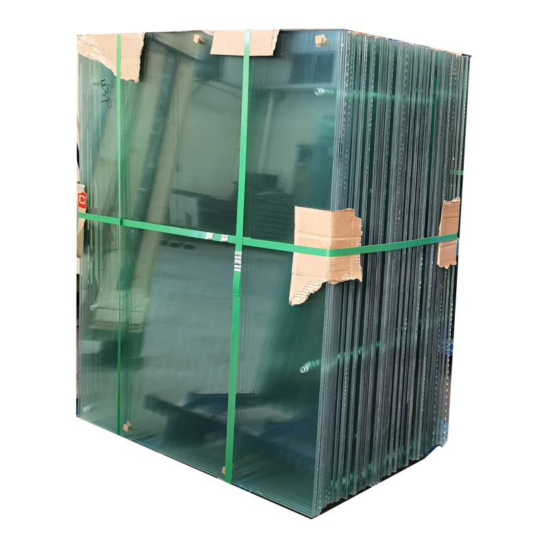 CE ISO Certificated Wholesale Factory Price Clear Flat 12mm 2440*3660mm Tempered Glass Large Sheet  Competitive