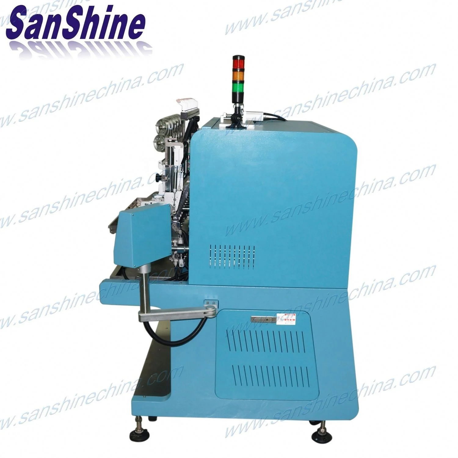 Fully automatic insulation tape taping inductor coil winding machine