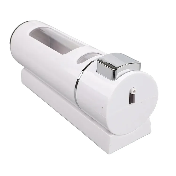 Bathroom Wall mounted 400ML Conditioner Shampoo dispenser hotel Plastic Shower Gel laundry soap dispenser
