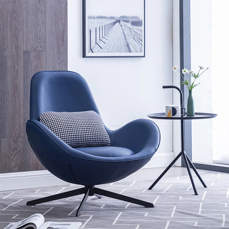 Italian Classical High Quality Living Room Use Leisure Egg Chair Furniture For Sale