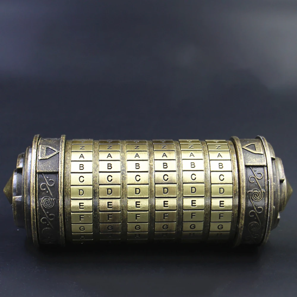 
Educational Toys Metal Cryptex Locks Gift Ideas Code Lock To Marry Lover Escape Chamber Props 
