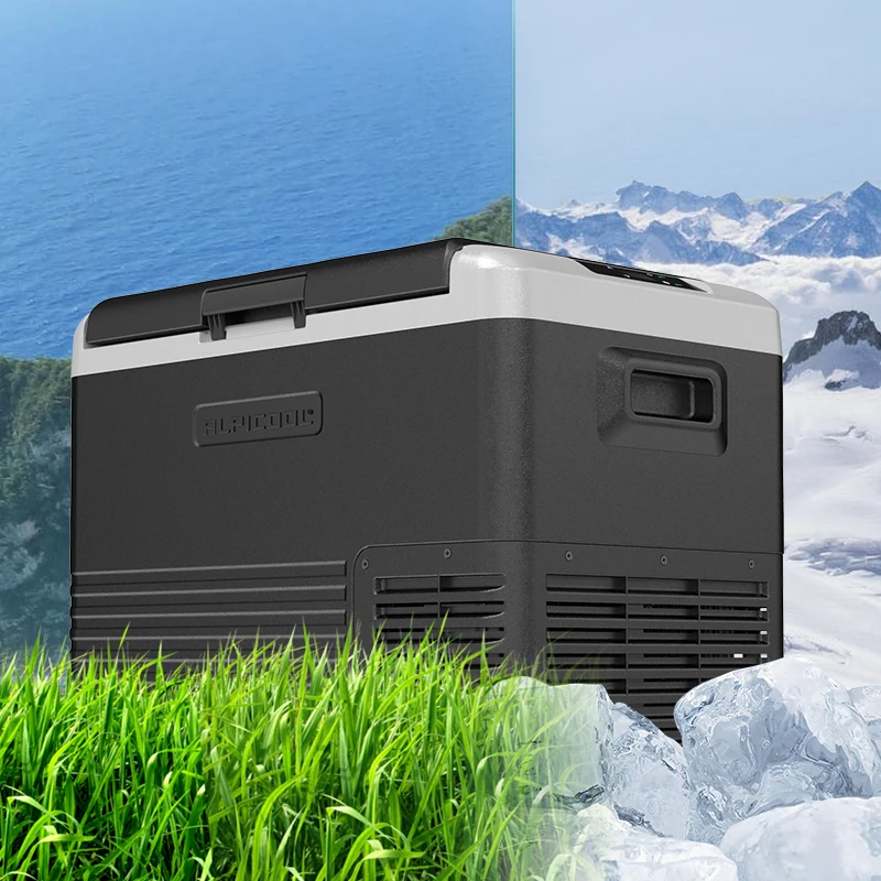 40L Portable 12v 24v Dc Micro Mobile Deep Freezer for Camping Outdoor Car Chinese Technology Power Performance Adjustable Foam