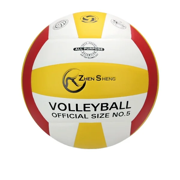 Zhensheng Factory Wholesale Inflatable Indoor Outdoor Soft Touch Laminated Volleyball Ball Size 5 for Training or Match