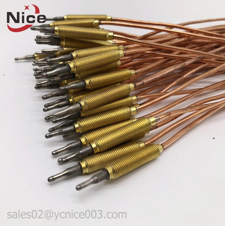 Universal gas thermocouple temperature sensor