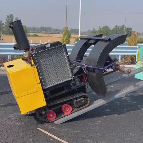 1200mm Pavement Road Cutting Saw Machine Diesel Engine Road Cutter High Speed for Cement Asphalt Concrete Cutting