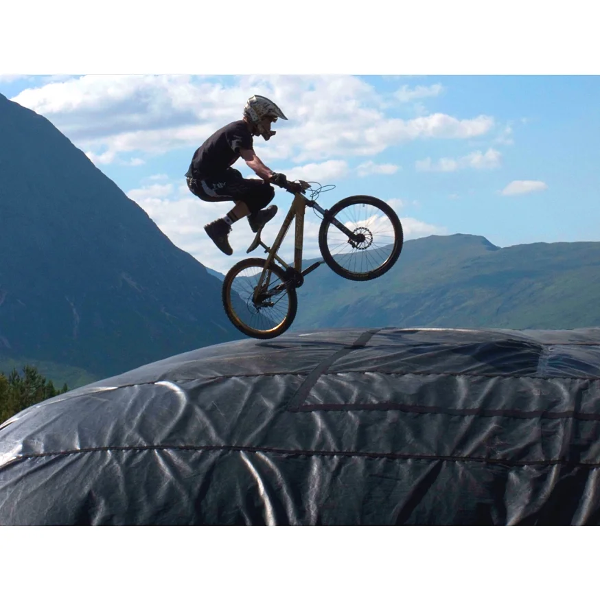 Спортивная надувная подушка безопасности для прыжков FMX велосипеда