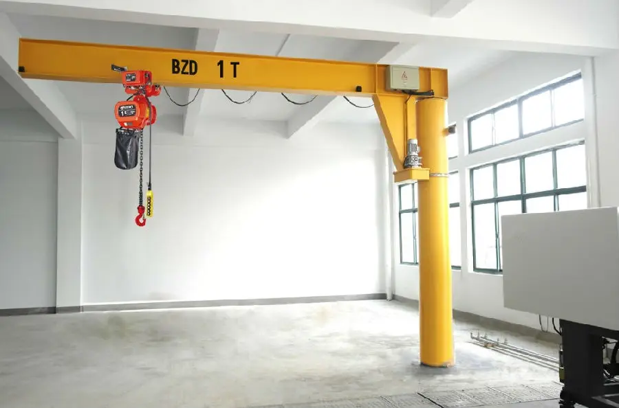 JIB hoist crane/small portable jib hoist for lifting shop