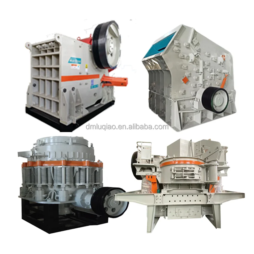 Rock Crushing Machine for Wholly Crushing Complete Line or Single Machine for All Kinds of Stones