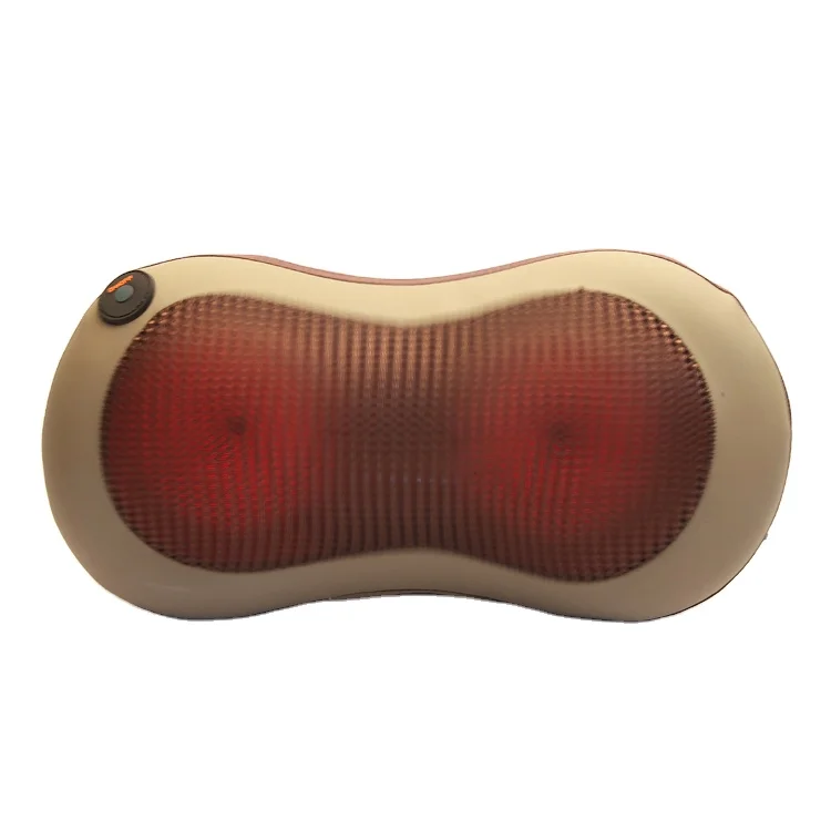 Hot sell Kneading Car Seat Cushion with Infrared Heat massage pillow 6601