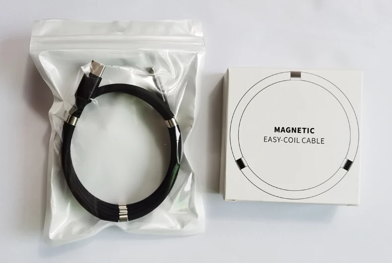  Прямая поставка 1 шт. USB-кабель для передачи данных новый трендовый продукт 3 в зарядный кабель USB Type-C с автоматической обмоткой простой