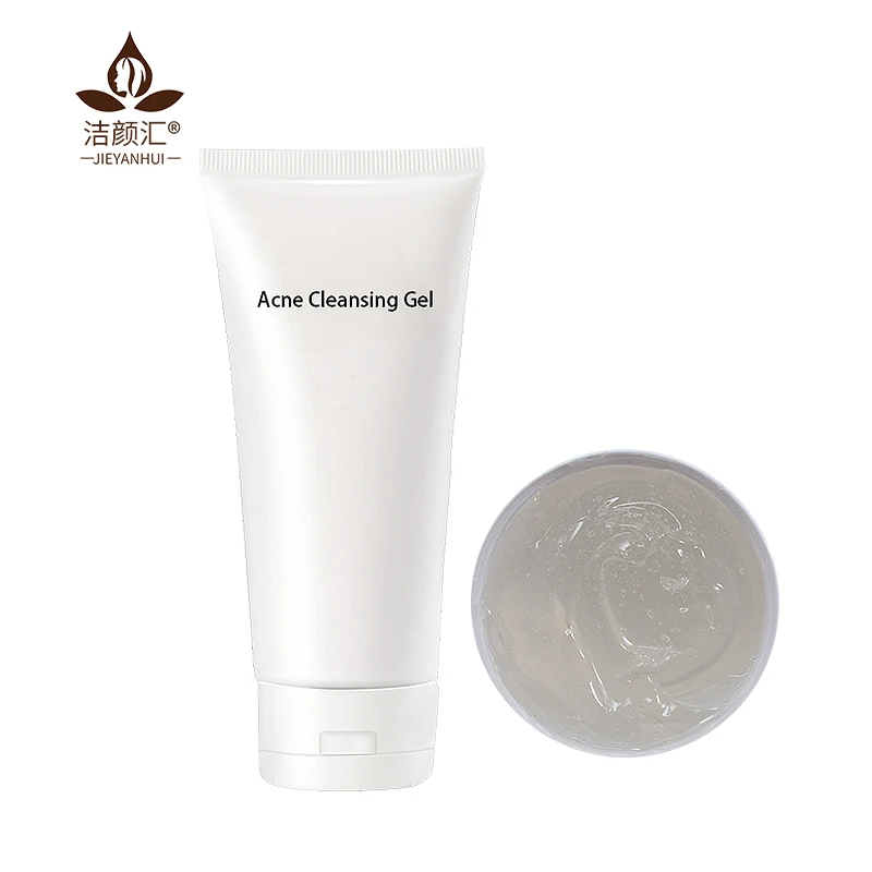 wholesale Korean Custom Private Label Best Facial Cleanser Gel Scrub Whitening Vegan Organic Vegan Acne Foam Face Wash