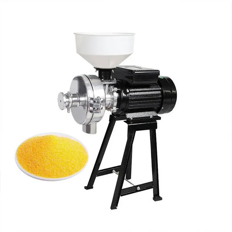 Sell well Professional Mini Wet Corn Milling Nippon Flour Rice Powder Make Mill Price and Dry Grain Grind Machine